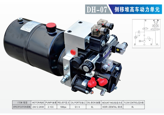 DH-07 侧移堆高车动力单元